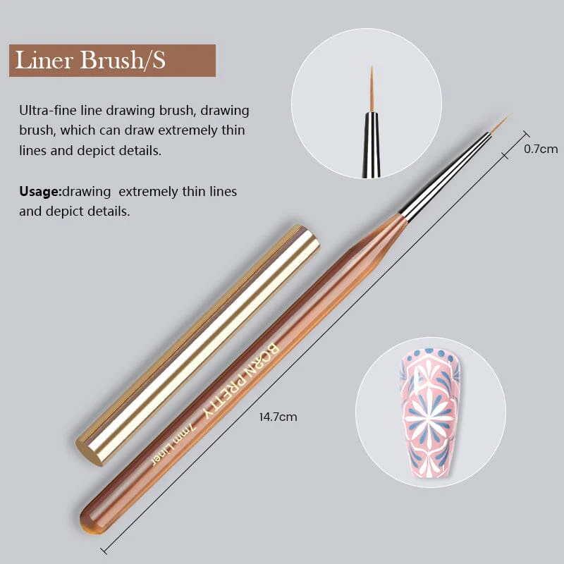 BORN PRETTY Nail Art Brush - Image 23
