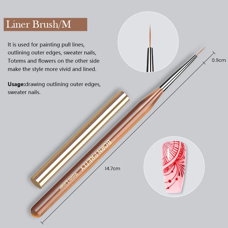 BORN PRETTY Nail Art Brush - Image 24