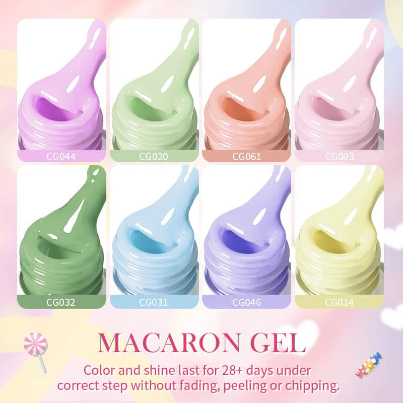 Macaron Colors Gel Polish 10ml - Image 6