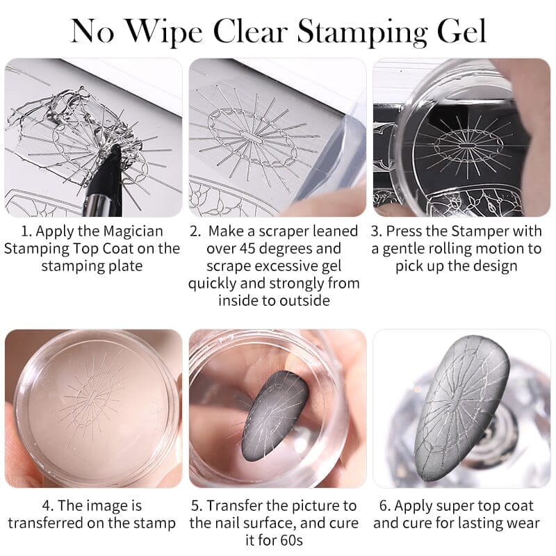 Magician Stamping Top Coat 5ml - Image 5