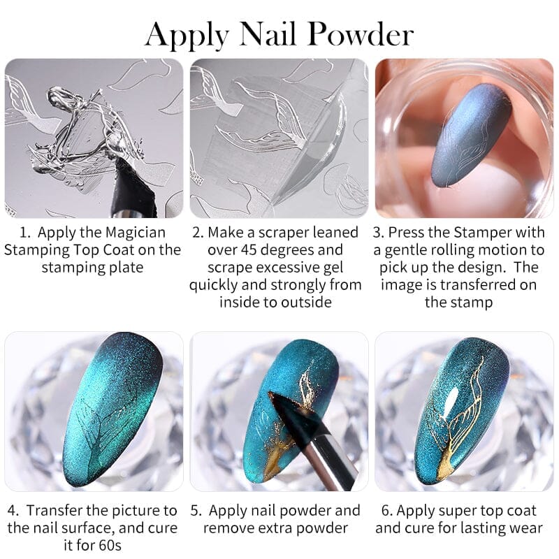 Magician Stamping Top Coat 5ml - Image 6