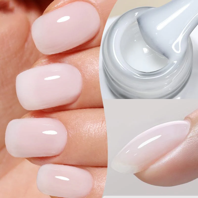 Milky White Jelly Gel 10ml - Image 3