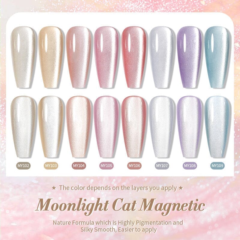 Moonlight Cat Magnetic Gel MY102 Pure Love 10ml - Image 7