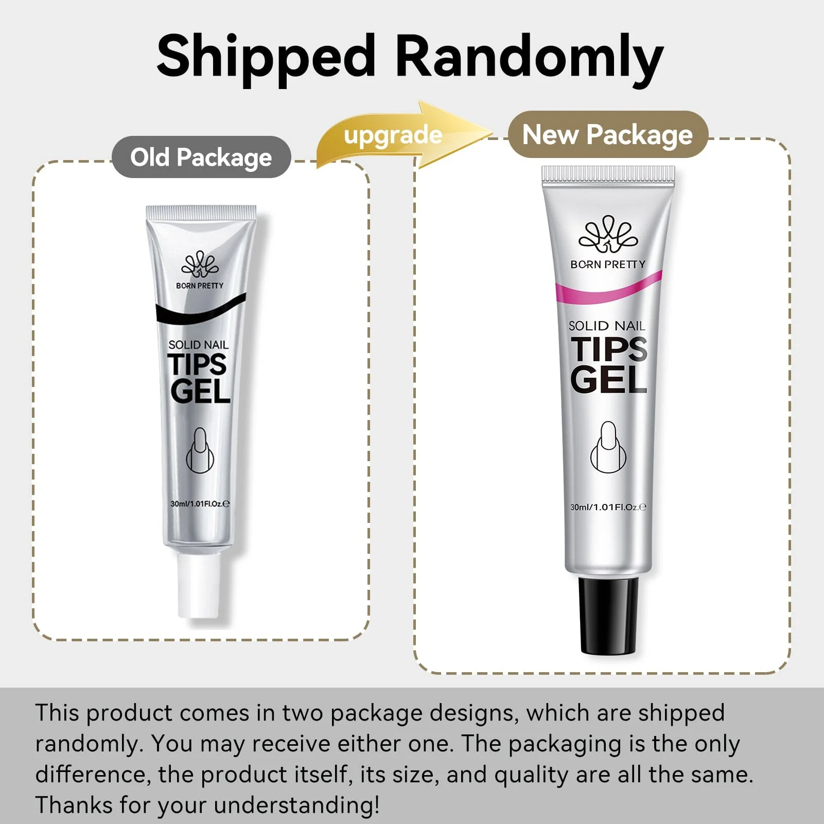 Solid Nail Tips Gel 30ml - Image 7