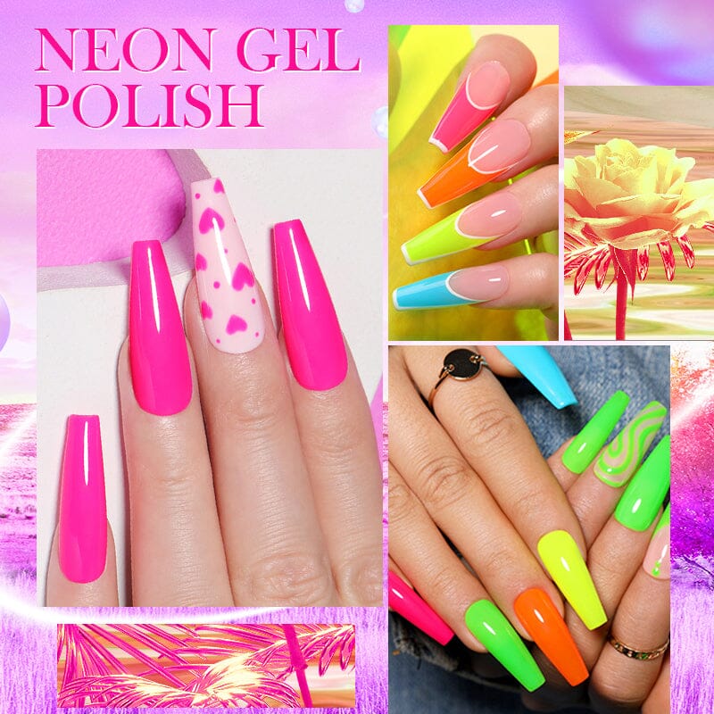 Neon Colors Gel Polish 10ml - Image 3