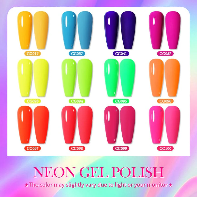 Neon Colors Gel Polish 10ml - Image 5
