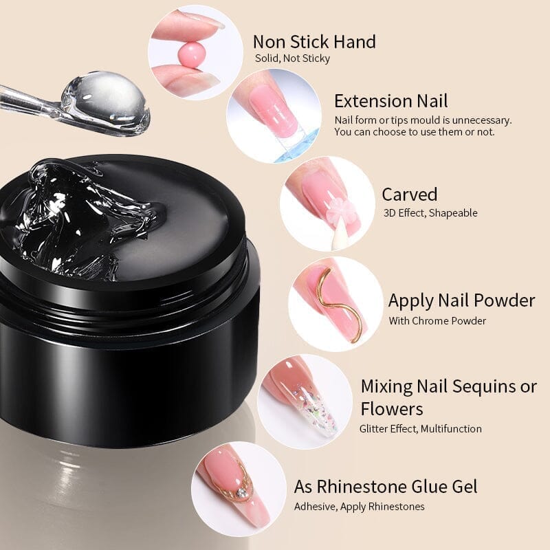 Non Stick Hand Extension Gel 15ml - Image 7