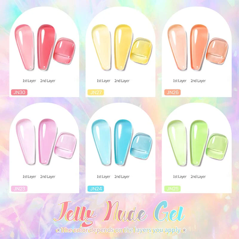 Pastel Jelly Nude Gel 10ml - Image 7
