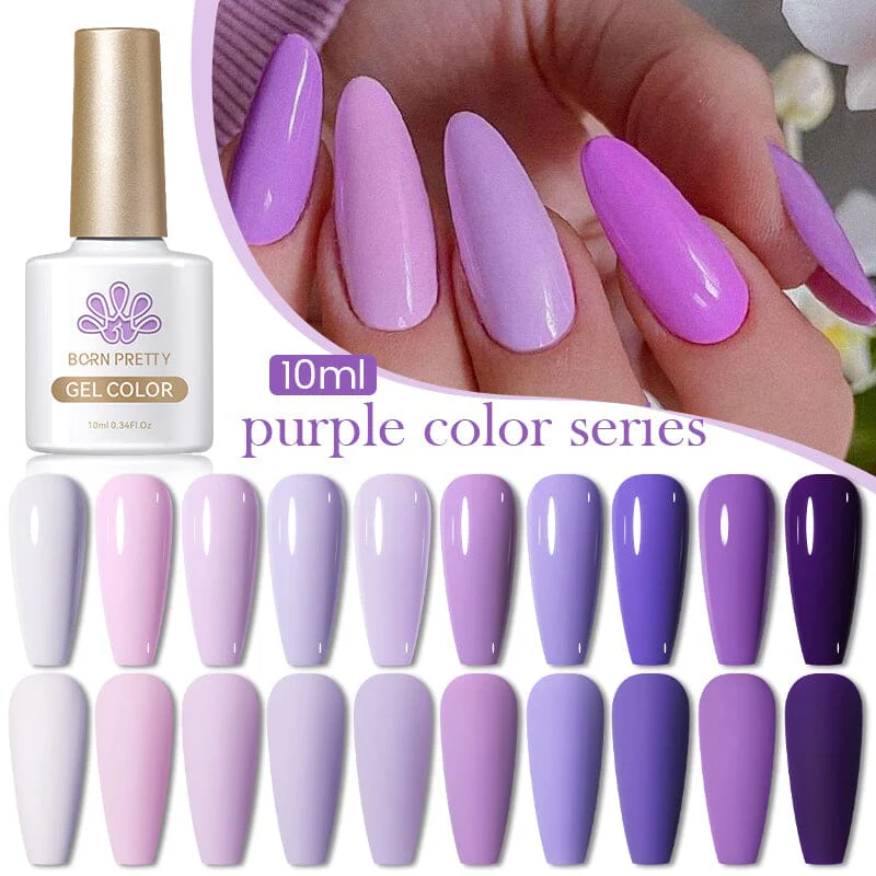 Purple Series Gel Polish 10ml - Image 11