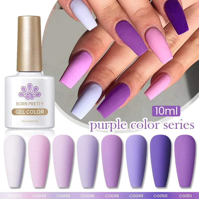 Purple Series Gel Polish 10ml - Image 12