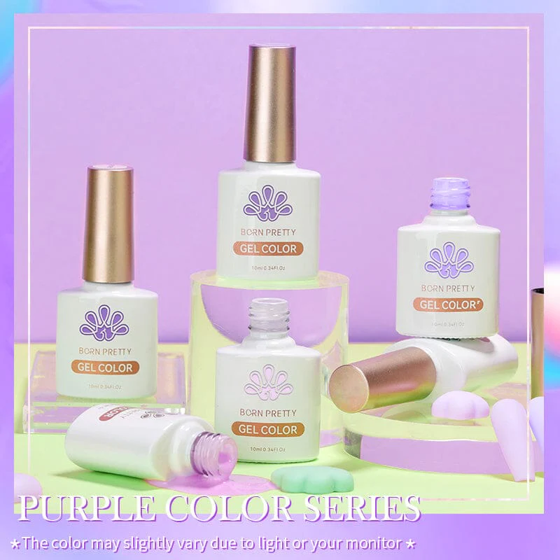 Purple Series Gel Polish 10ml - Image 7