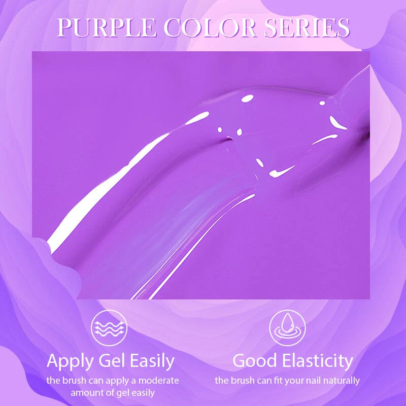 Purple Series Gel Polish 10ml - Image 9