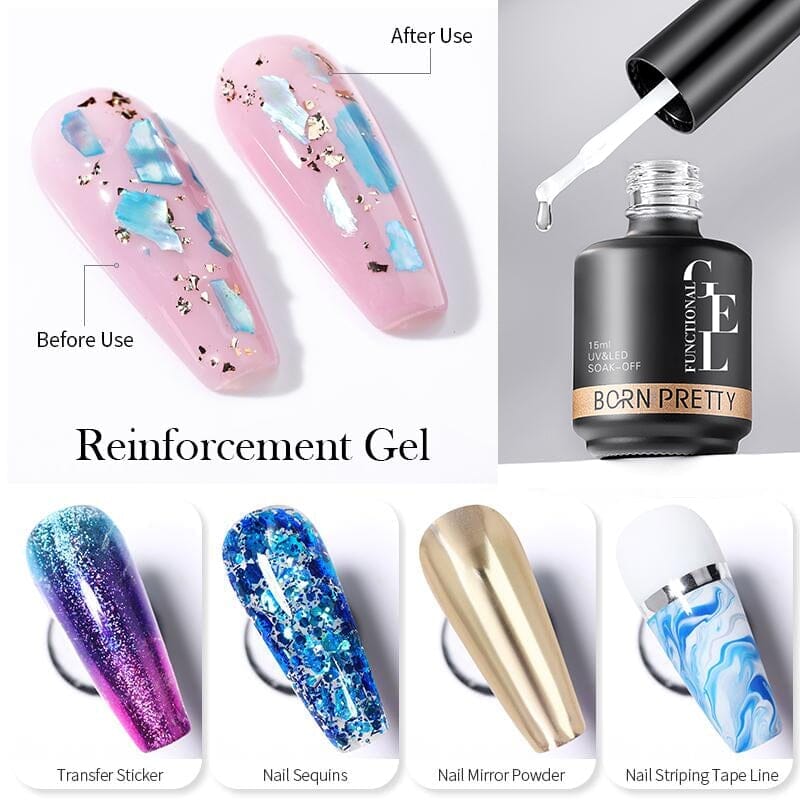 Base Gel Top Coat 15ml - Image 10