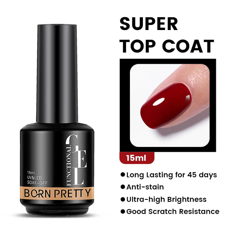 Base Gel Top Coat 15ml - Image 14