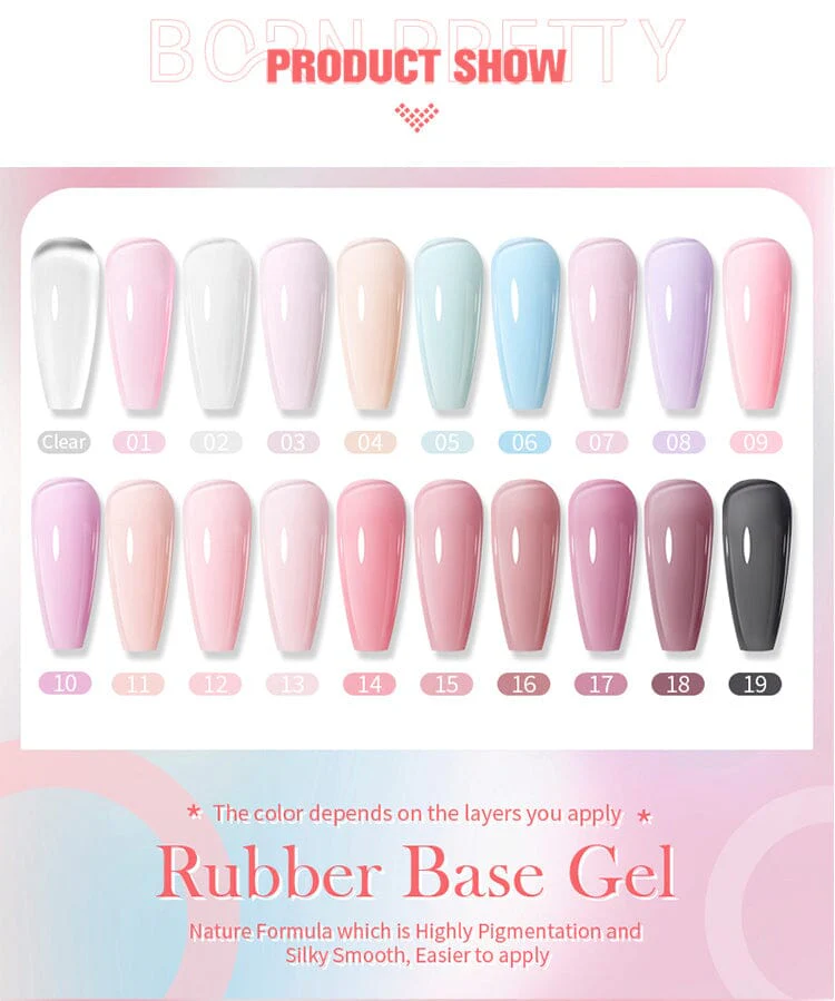 Rubber Base Gel 15ml - Image 4