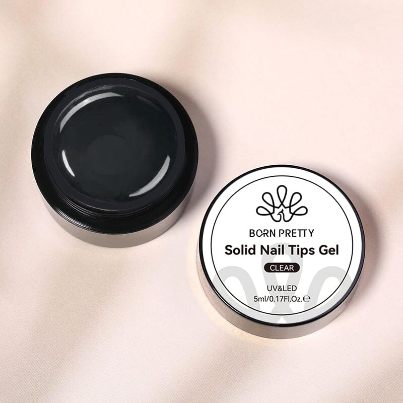 Solid Nail Tips Gel Clear 5ml - Image 21