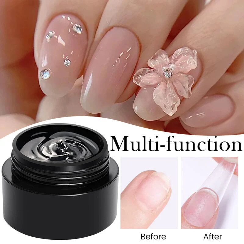 Solid Nail Tips Gel Clear 5ml - Image 8