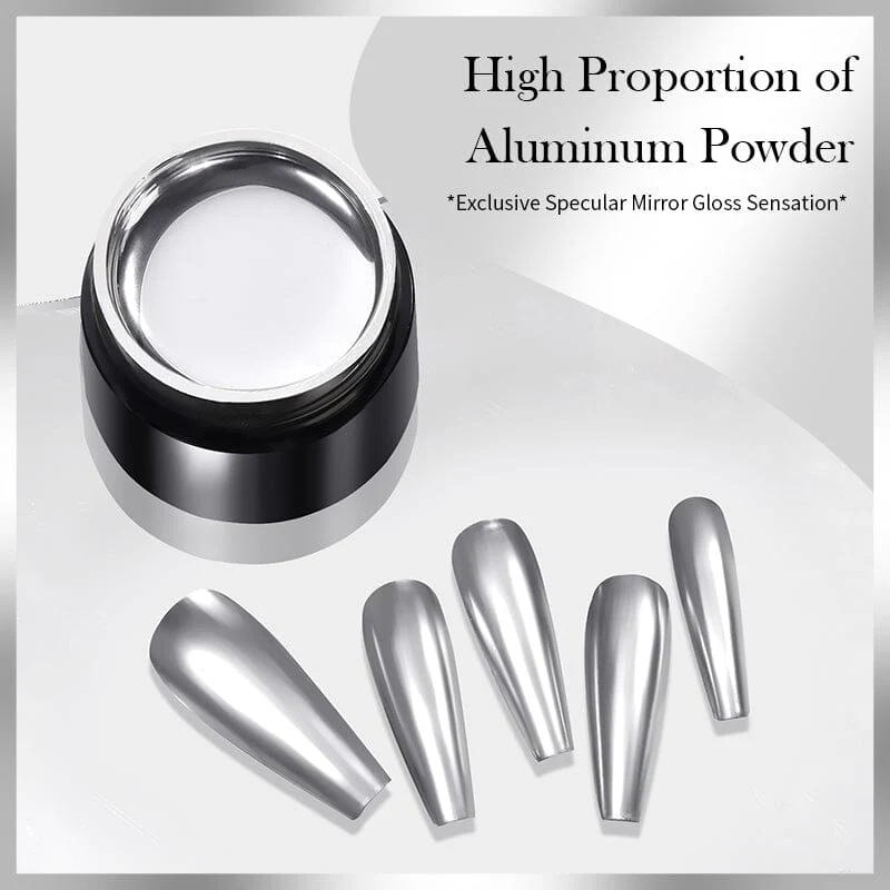 Super Shine Silver Metal Painting Gel - Image 9